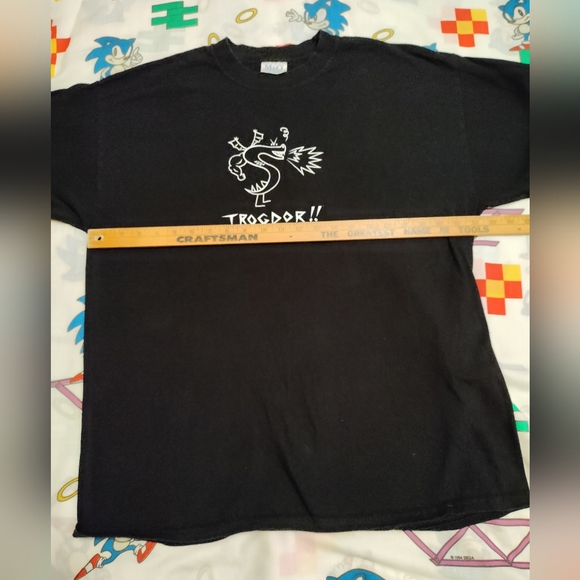 Vintage 2000s Y2K Trogdor Homestar Runner t-shirt size XL - Picture 3 of 7